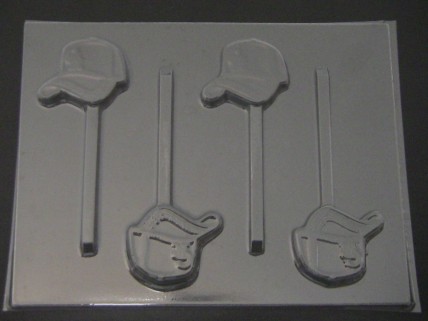 1429 Colorado Rockies Chocolate Candy Lollipop Mold